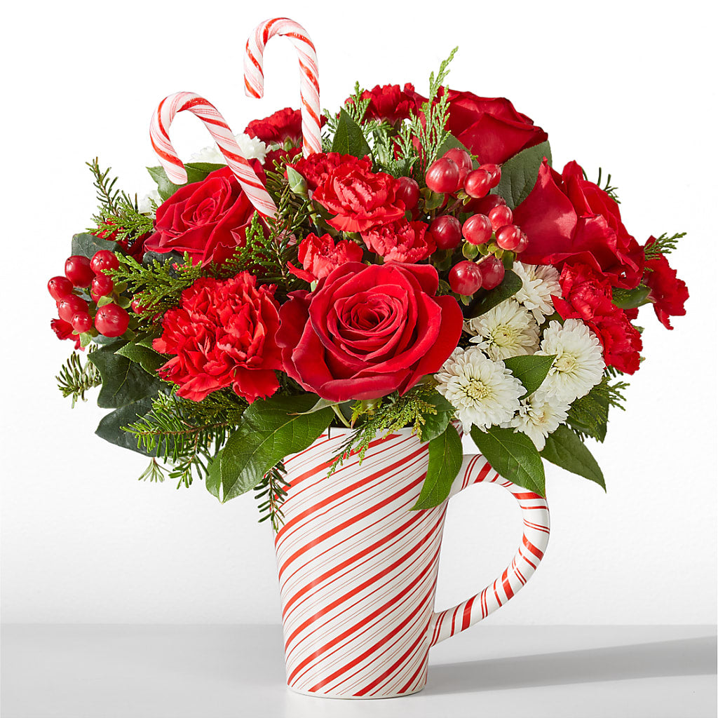 Peppermint Swirl Mug – SATELLITE FLORIST & GARDEN CENTRE, Hamilton ON