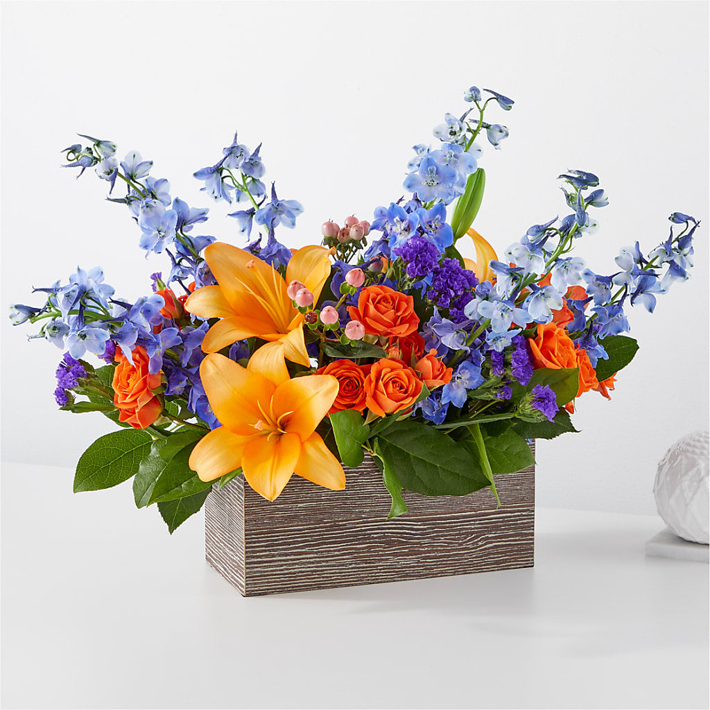 Radiant Citrus Box Bouquet – SATELLITE FLORIST & GARDEN CENTRE, Hamilton ON