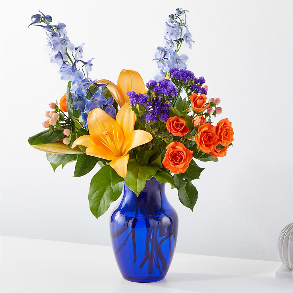 Radiant Citrus Bouquet – SATELLITE FLORIST & GARDEN CENTRE, Hamilton ON