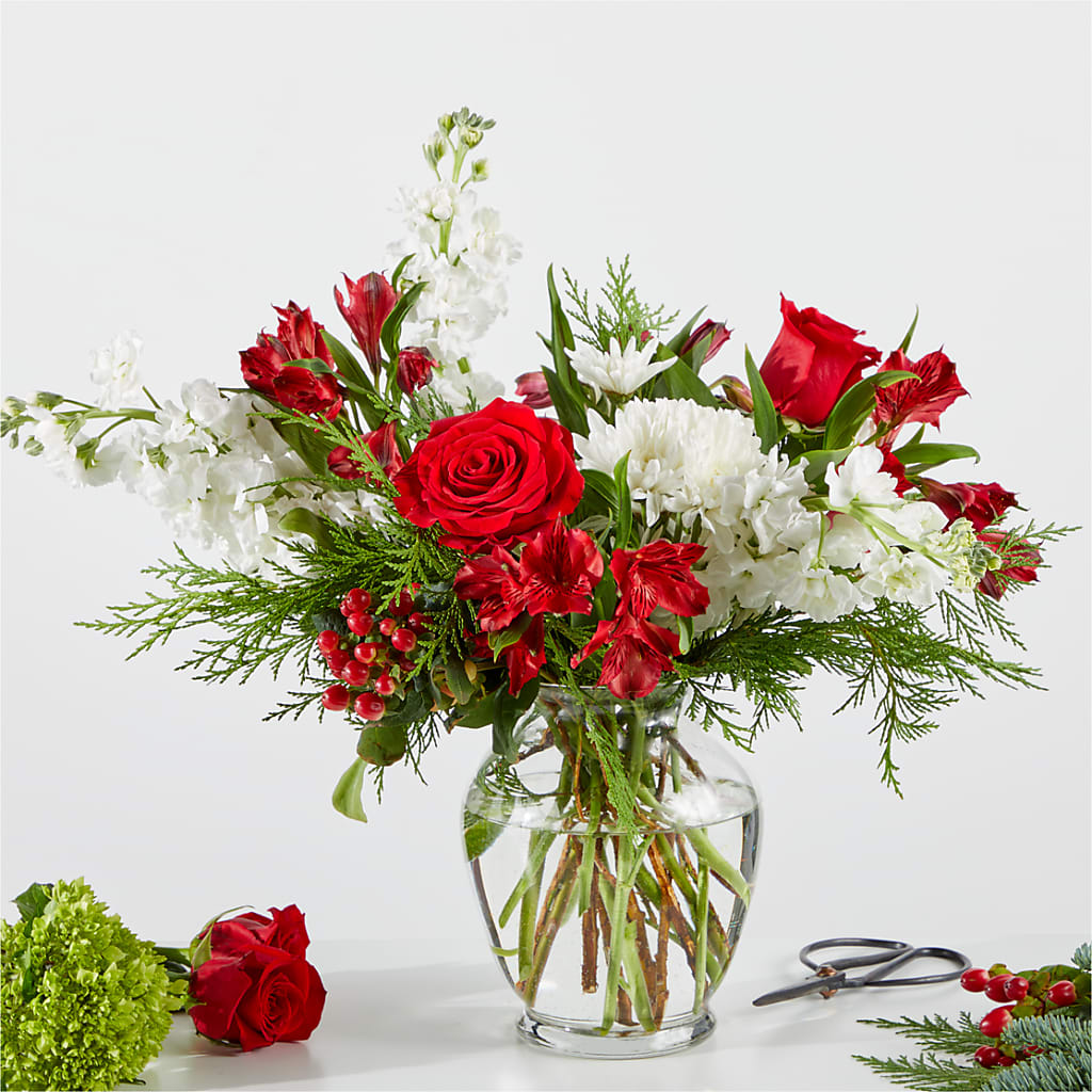 Merry Moment Bouquet – A Florist Original – SATELLITE FLORIST & GARDEN CENTRE, Hamilton ON