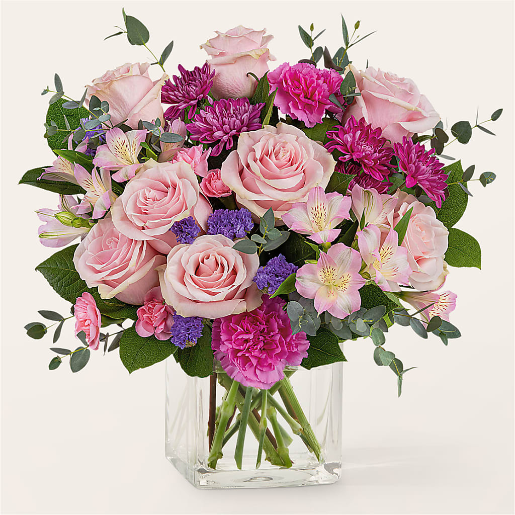 Rosy Radiance Bouquet – SATELLITE FLORIST & GARDEN CENTRE, Hamilton ON