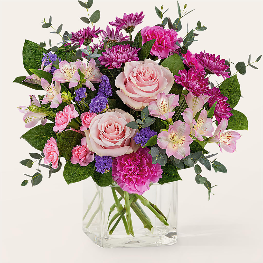 Rosy Radiance Bouquet – SATELLITE FLORIST & GARDEN CENTRE, Hamilton ON