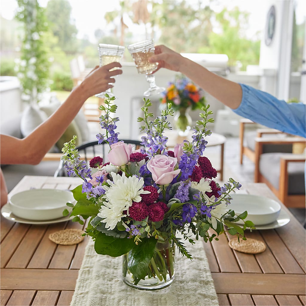 Violet Frost Bouquet – SATELLITE FLORIST & GARDEN CENTRE, Hamilton ON