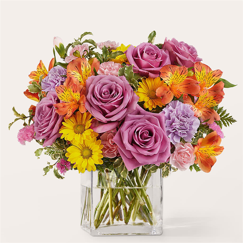 Shades of Happiness Bouquet – SATELLITE FLORIST & GARDEN CENTRE, Hamilton ON