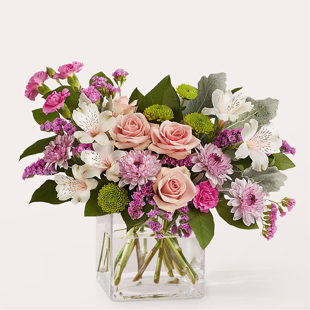 Pink Suede Bouquet – SATELLITE FLORIST & GARDEN CENTRE, Hamilton ON
