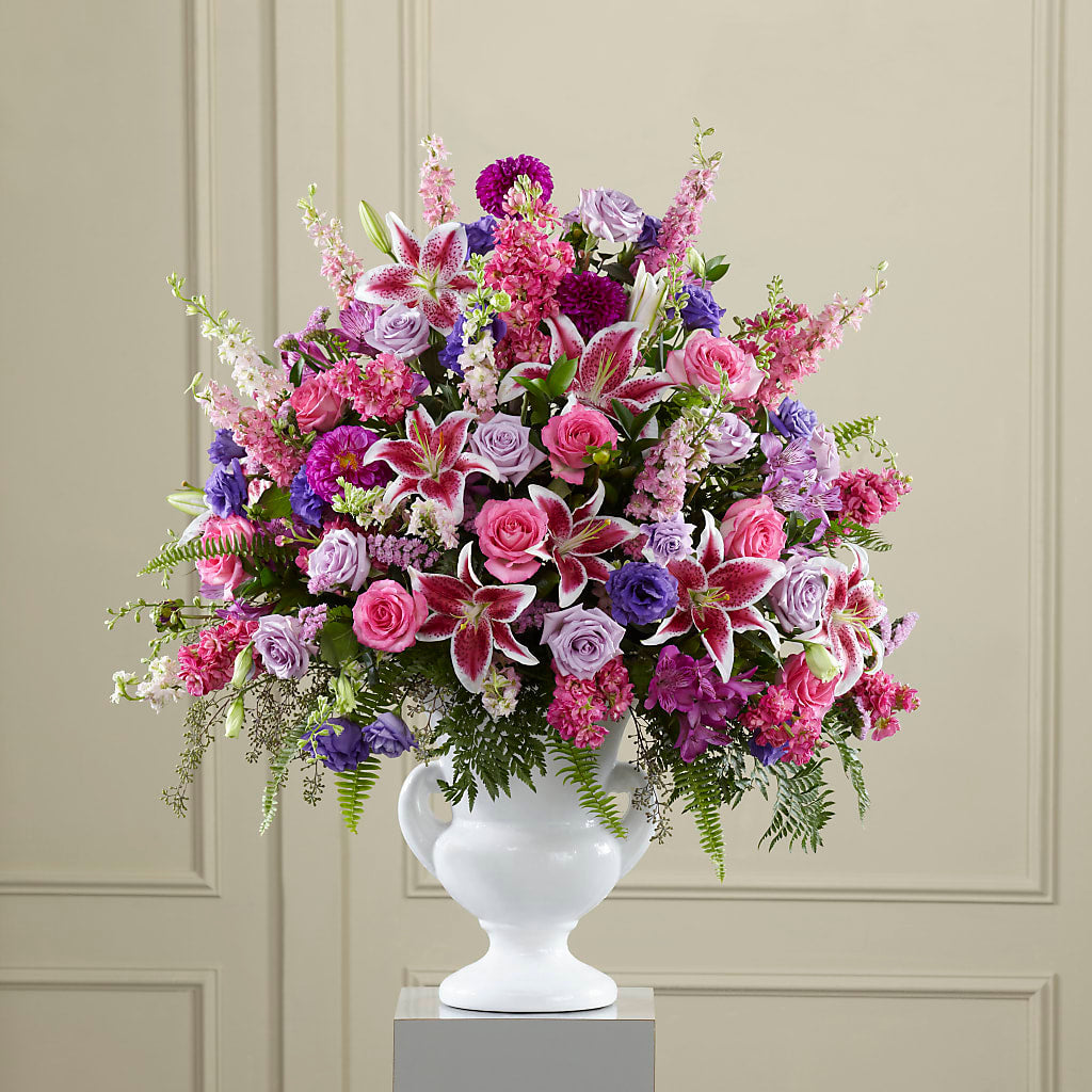 Peaceful Tribute Arrangement – SATELLITE FLORIST & GARDEN CENTRE, Hamilton ON