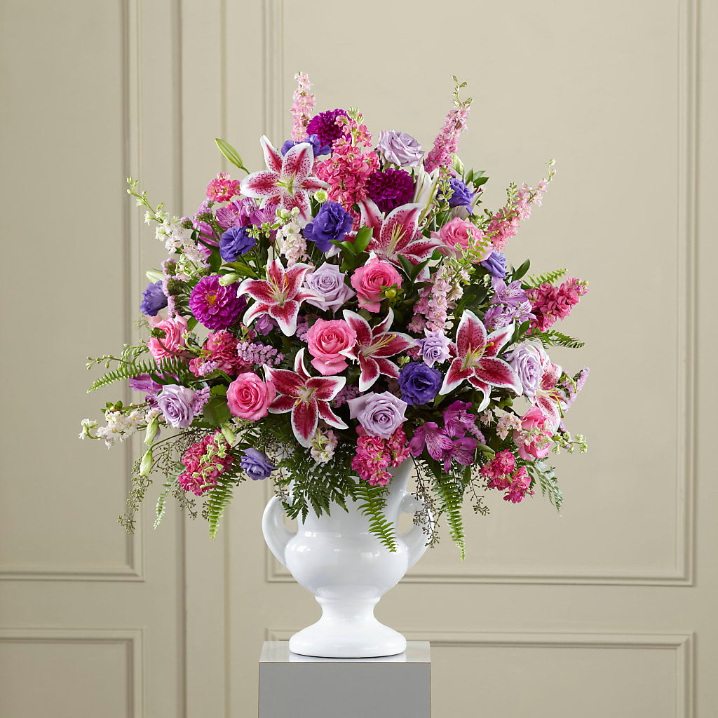 Peaceful Tribute Arrangement – SATELLITE FLORIST & GARDEN CENTRE, Hamilton ON