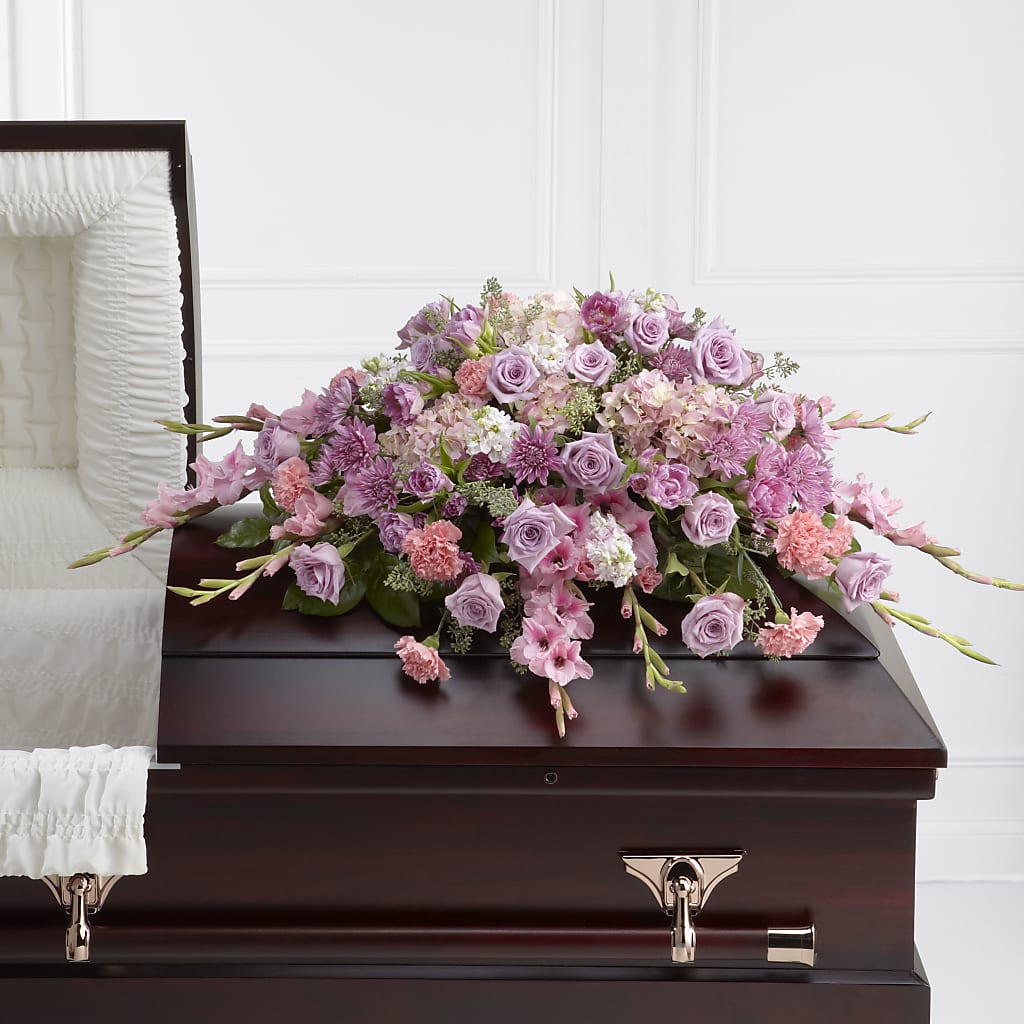Immorata Casket Spray – SATELLITE FLORIST & GARDEN CENTRE, Hamilton ON