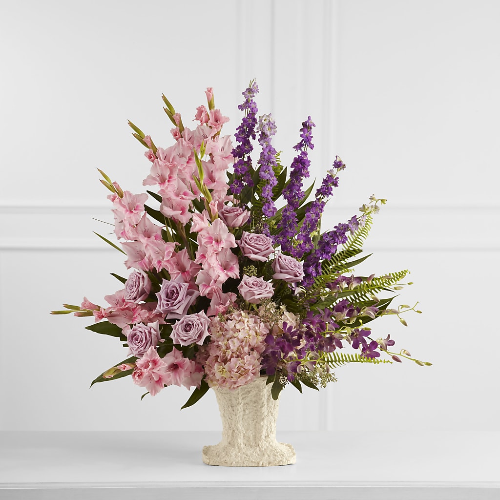 Flowing Garden Arrangement – SATELLITE FLORIST & GARDEN CENTRE, Hamilton ON