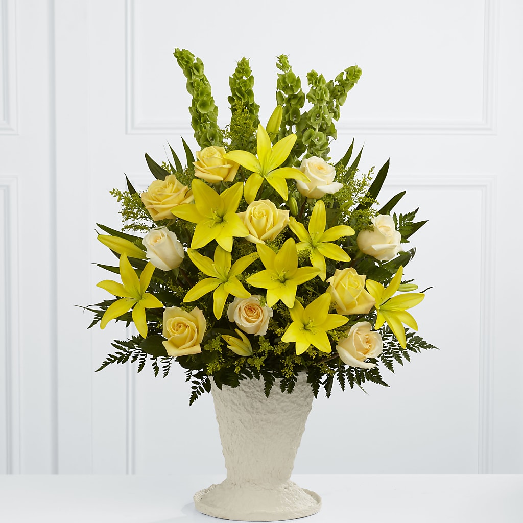 Golden Memories Arrangement – SATELLITE FLORIST & GARDEN CENTRE, Hamilton ON