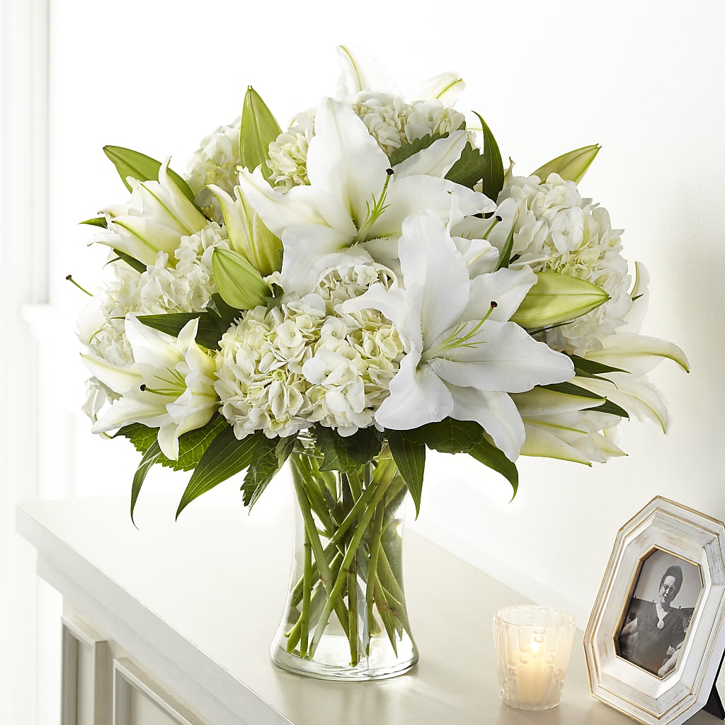 Compassionate Lily Bouquet – SATELLITE FLORIST & GARDEN CENTRE, Hamilton ON