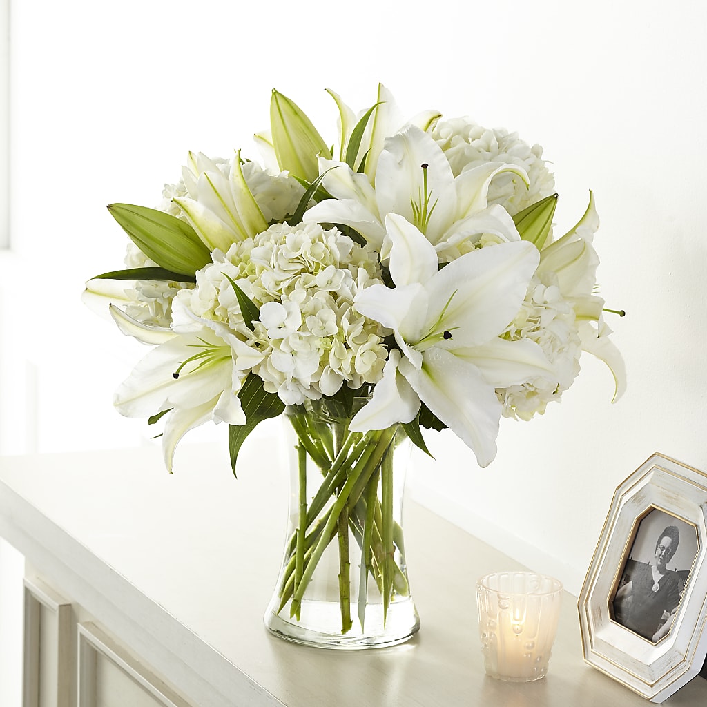 Compassionate Lily Bouquet – SATELLITE FLORIST & GARDEN CENTRE, Hamilton ON