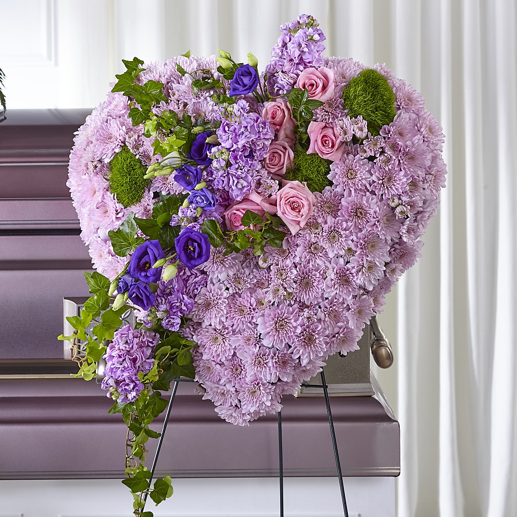 Treasured Love Standing Heart – SATELLITE FLORIST & GARDEN CENTRE, Hamilton ON