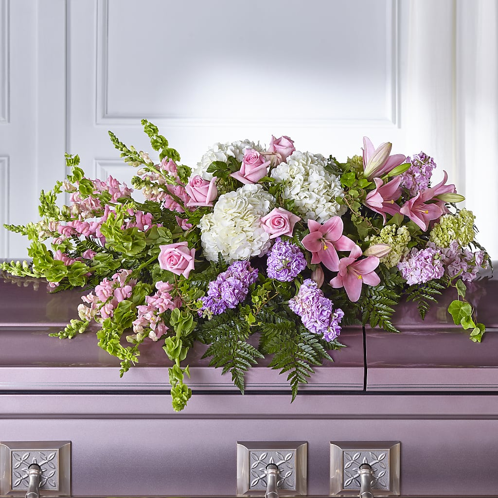 Life's Gratitude Casket Spray – SATELLITE FLORIST & GARDEN CENTRE, Hamilton ON