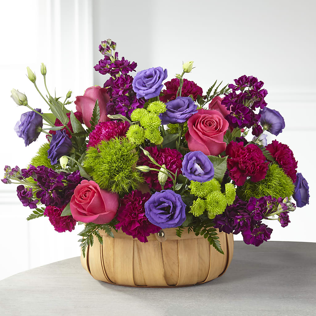 Serene Sanctuary Basket – SATELLITE FLORIST & GARDEN CENTRE, Hamilton ON
