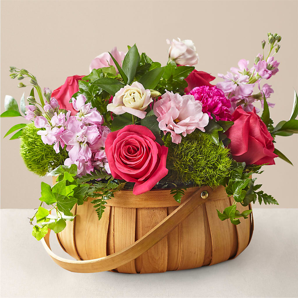 Radiance in Bloom Basket – SATELLITE FLORIST & GARDEN CENTRE, Hamilton ON