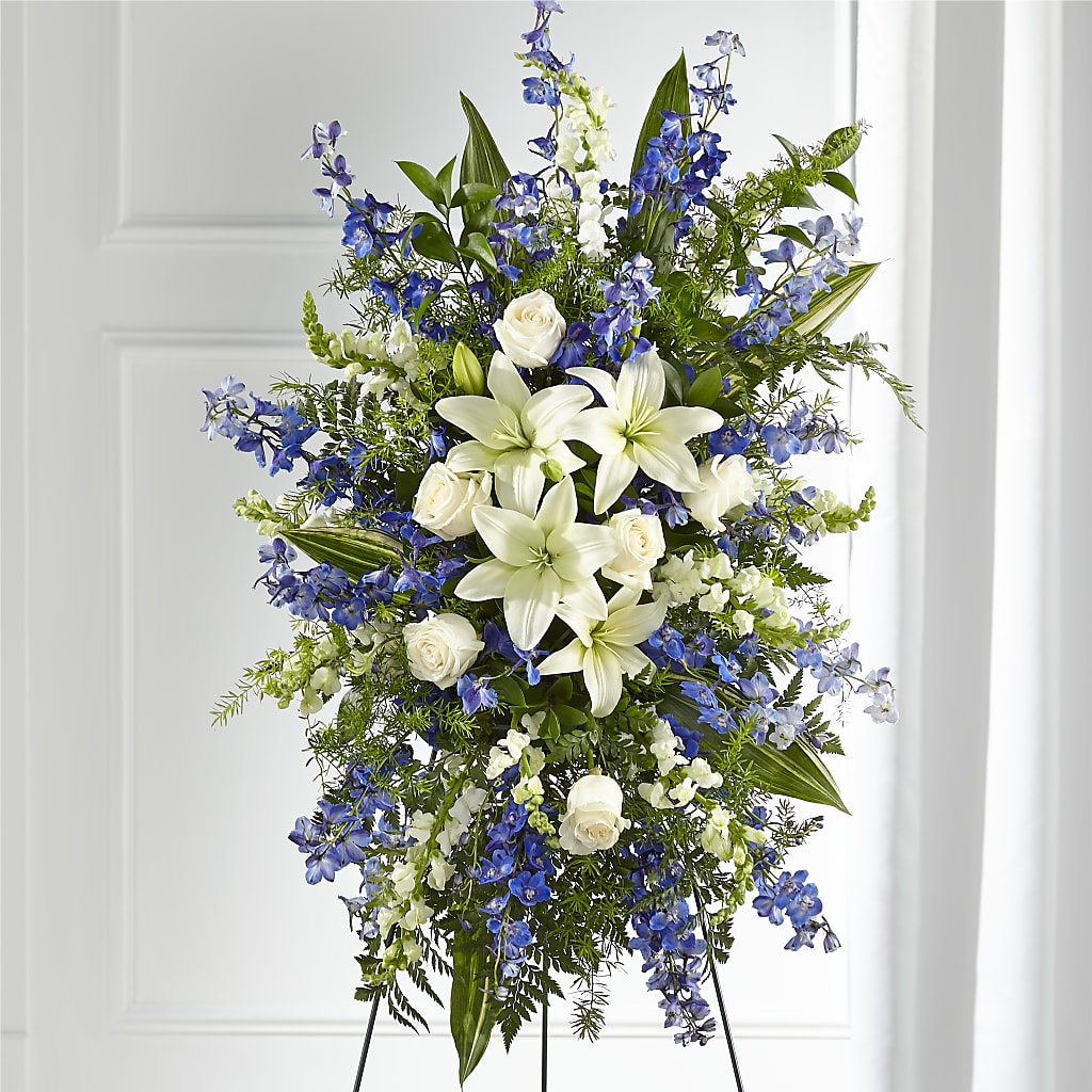 Faithful Friend Standing Spray – SATELLITE FLORIST & GARDEN CENTRE, Hamilton ON