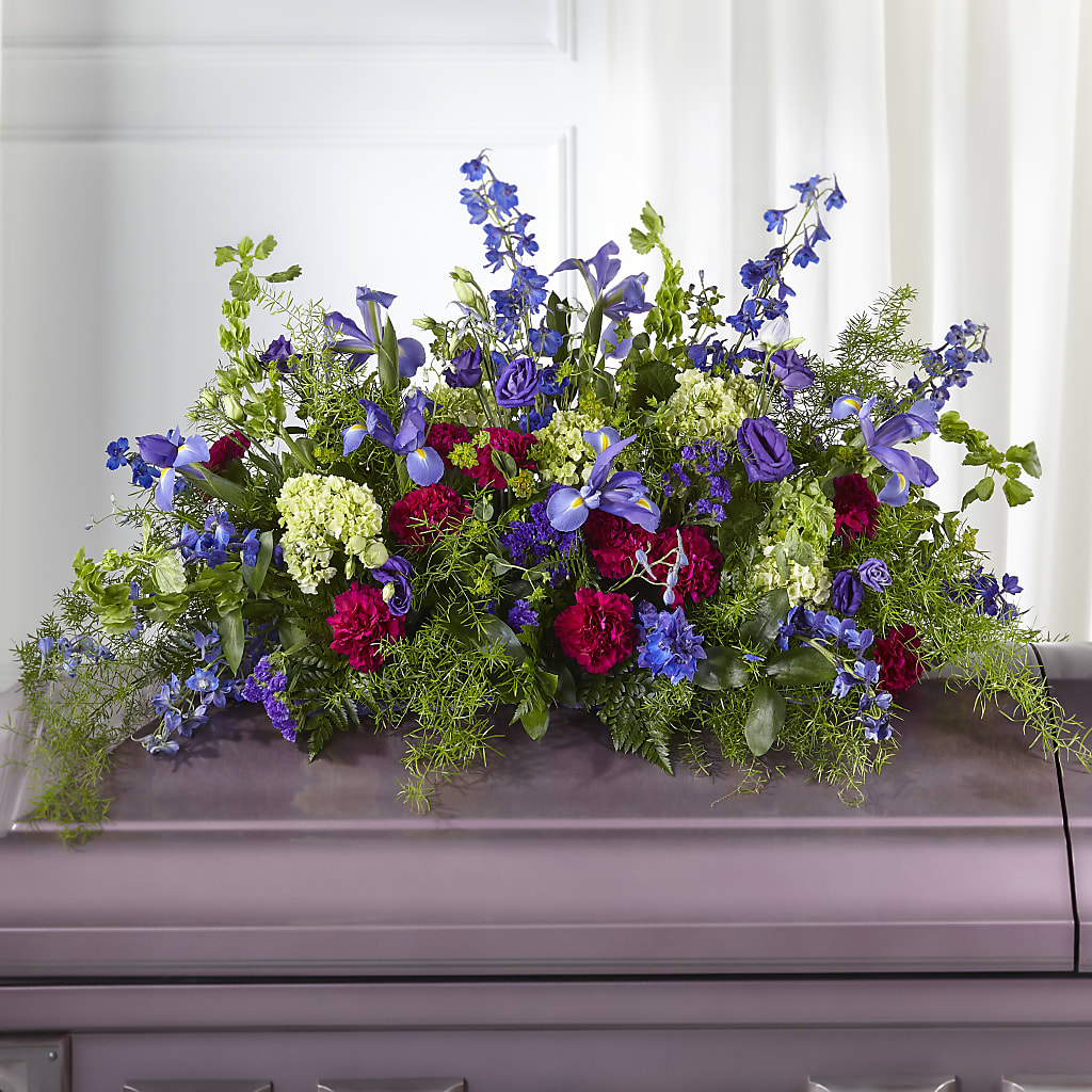 Always Treasured Casket Spray – SATELLITE FLORIST & GARDEN CENTRE, Hamilton ON