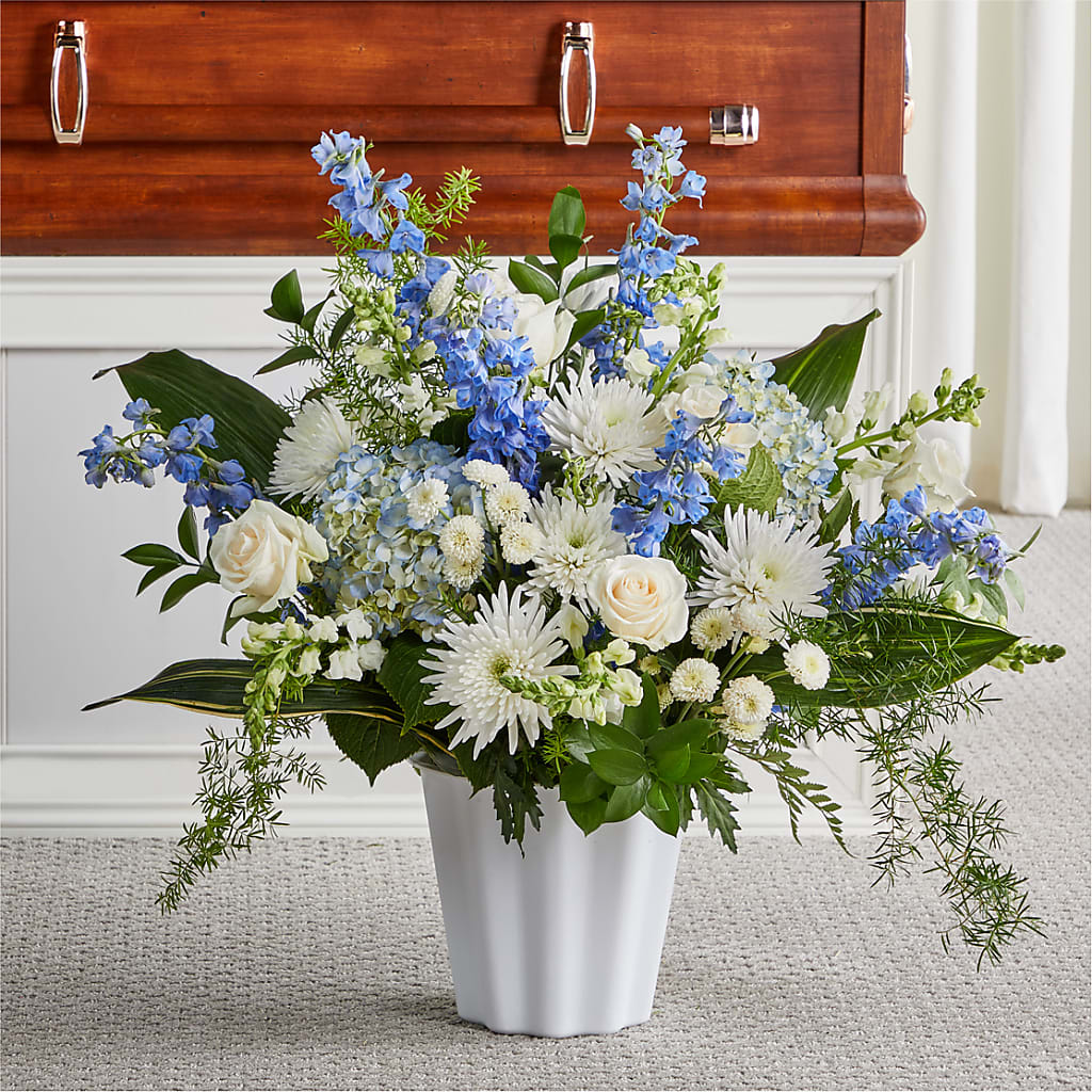 Everlasting Memories Floor Basket – SATELLITE FLORIST & GARDEN CENTRE, Hamilton ON