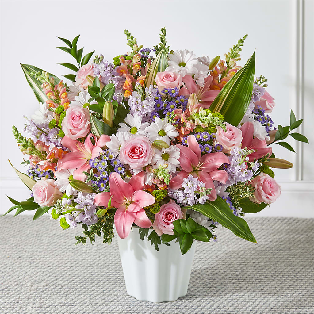 Abundant Compassion Floor Basket – SATELLITE FLORIST & GARDEN CENTRE, Hamilton ON