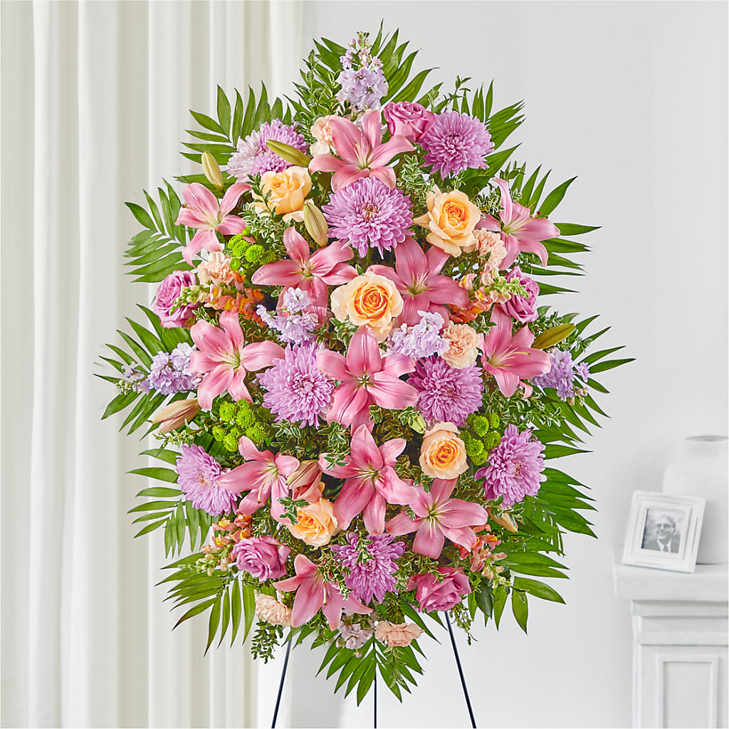 Love & Light Standing Spray – SATELLITE FLORIST & GARDEN CENTRE, Hamilton ON