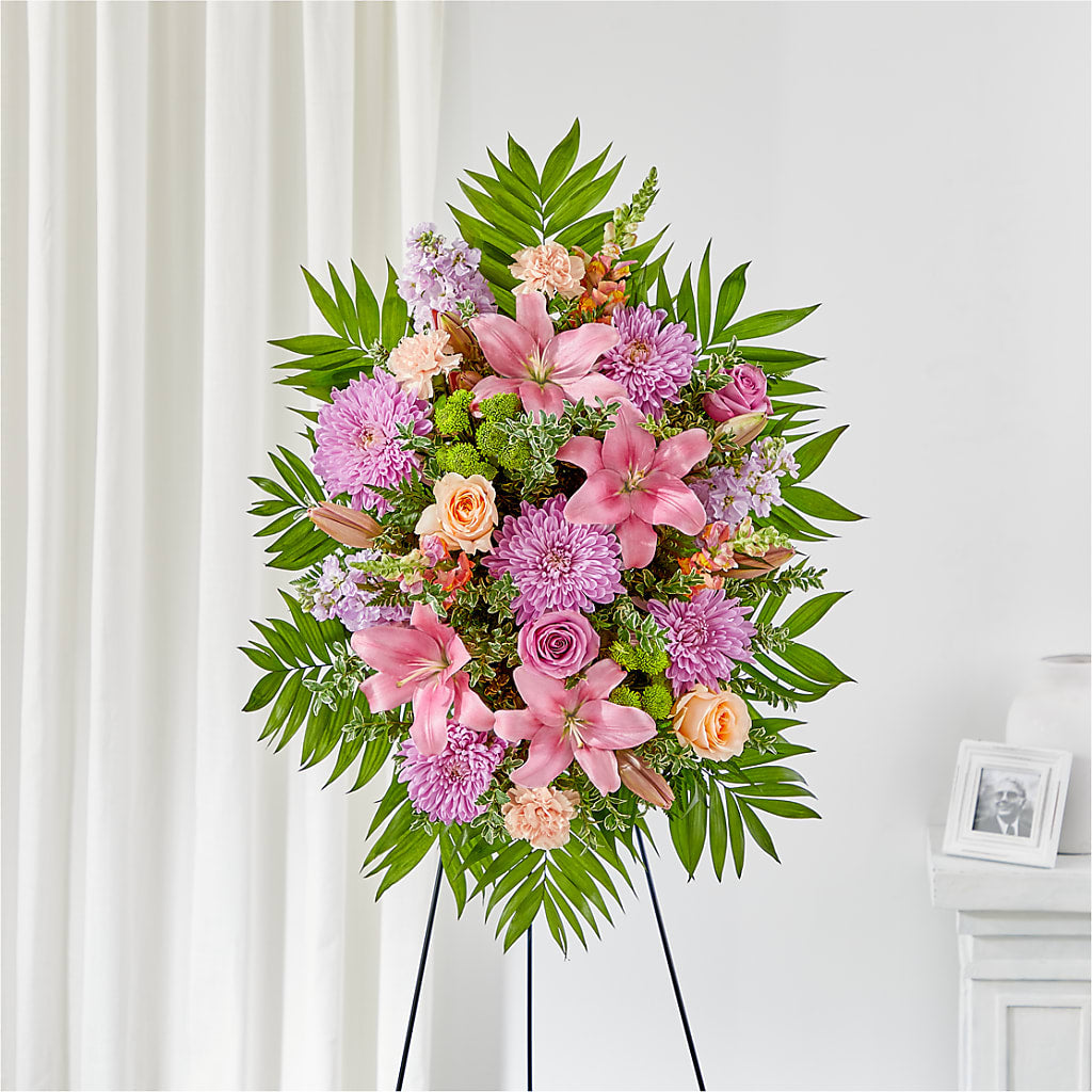 Love & Light Standing Spray – SATELLITE FLORIST & GARDEN CENTRE, Hamilton ON
