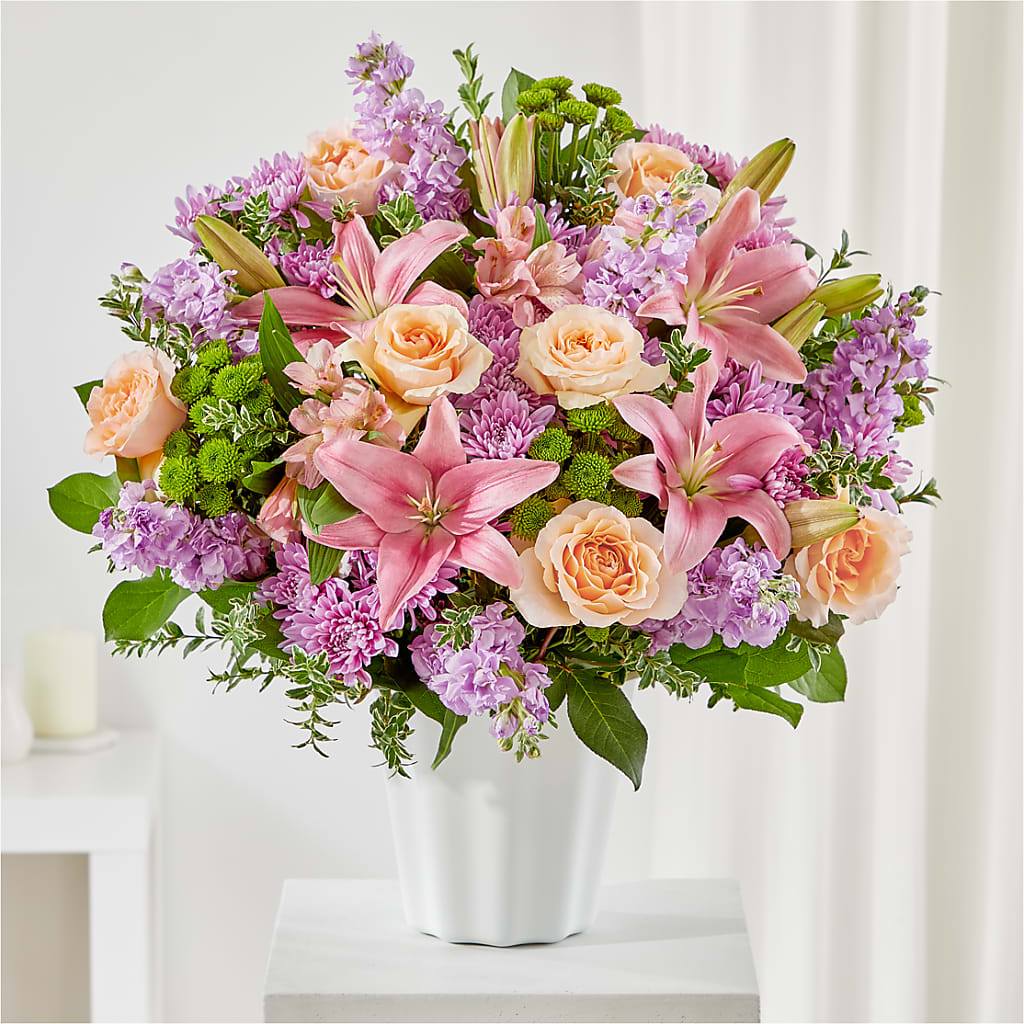 Supportive Embrace Tabletop Basket – SATELLITE FLORIST & GARDEN CENTRE, Hamilton ON
