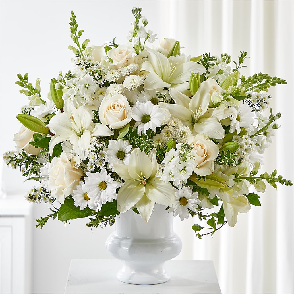 Uplifting Urn Arrangement – SATELLITE FLORIST & GARDEN CENTRE, Hamilton ON