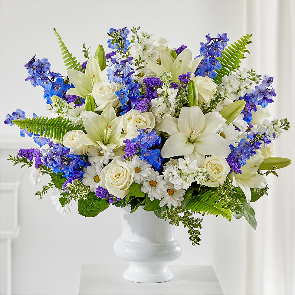 Expressions of Hope Urn Arrangement – SATELLITE FLORIST & GARDEN CENTRE, Hamilton ON