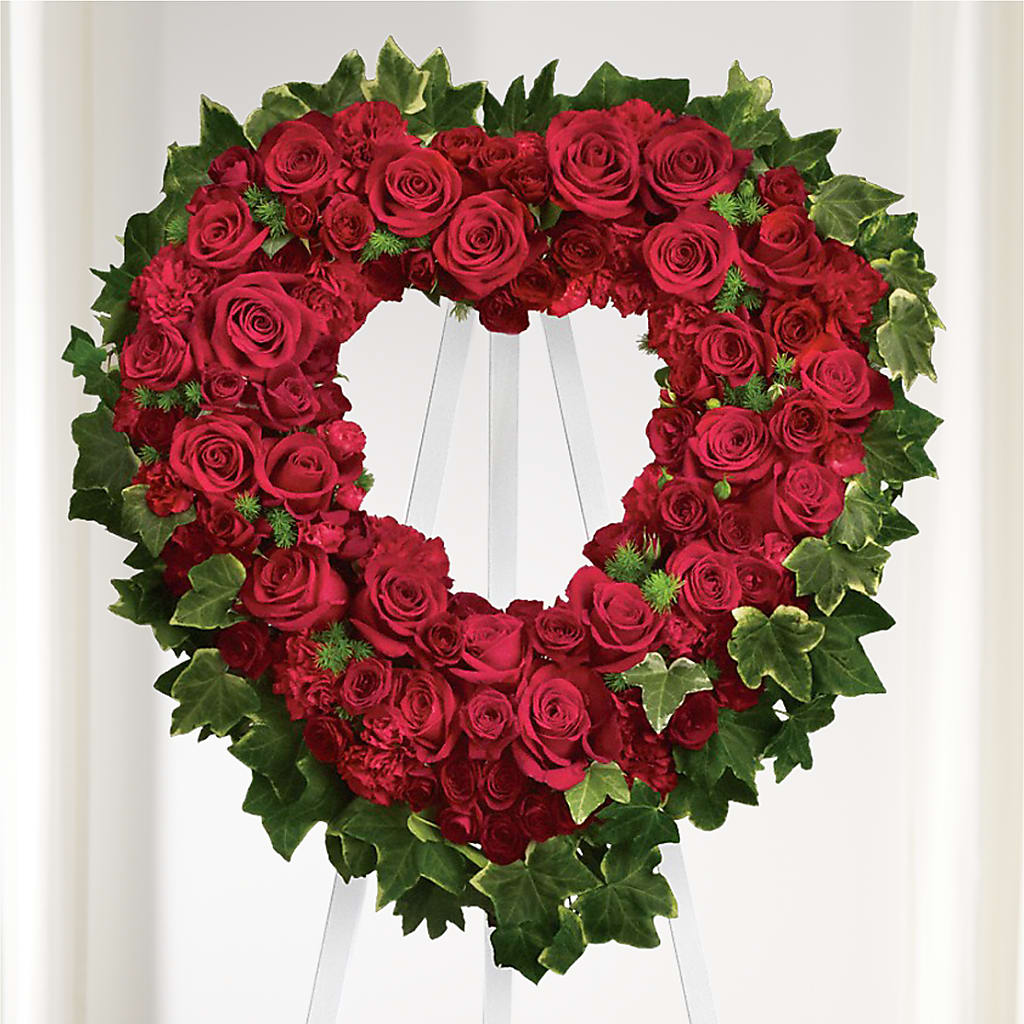 Wholehearted Standing Spray – SATELLITE FLORIST & GARDEN CENTRE, Hamilton ON