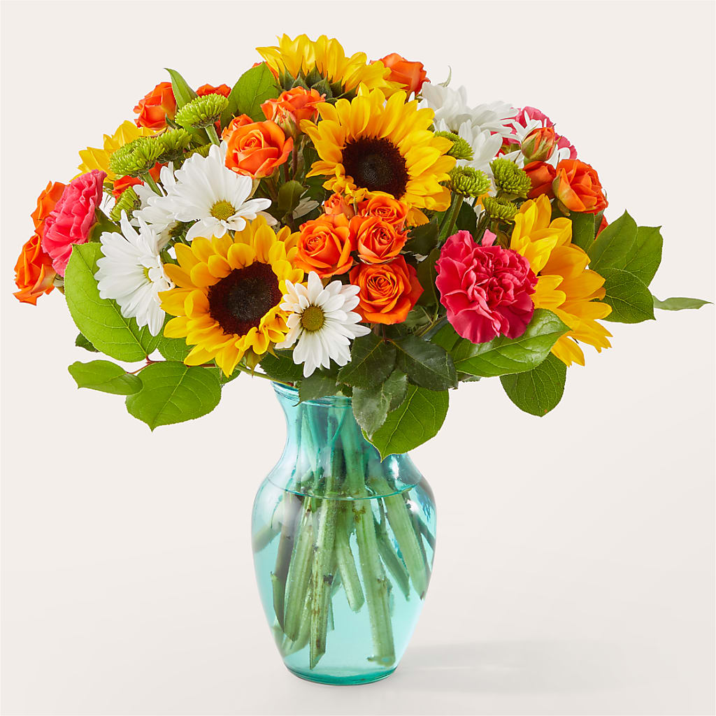 Sun-drenched Blooms Bouquet – SATELLITE FLORIST & GARDEN CENTRE, Hamilton ON