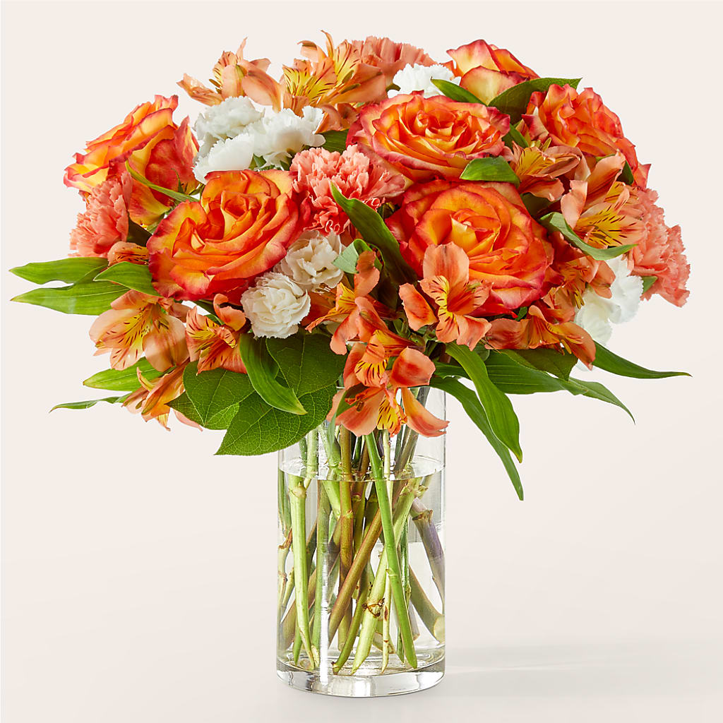 Apricot Glow Bouquet – SATELLITE FLORIST & GARDEN CENTRE, Hamilton ON
