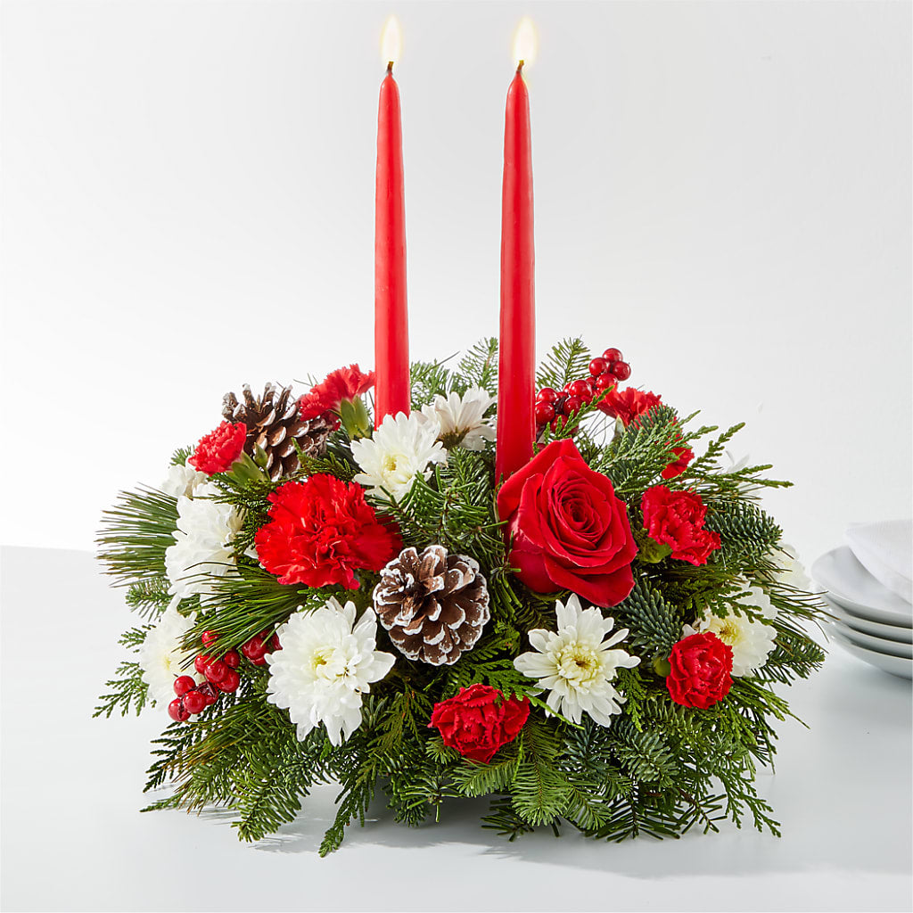 Holiday Soiree Centerpiece – SATELLITE FLORIST & GARDEN CENTRE, Hamilton ON