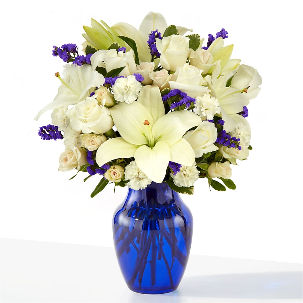 Sapphire Rush Bouquet – SATELLITE FLORIST & GARDEN CENTRE, Hamilton ON