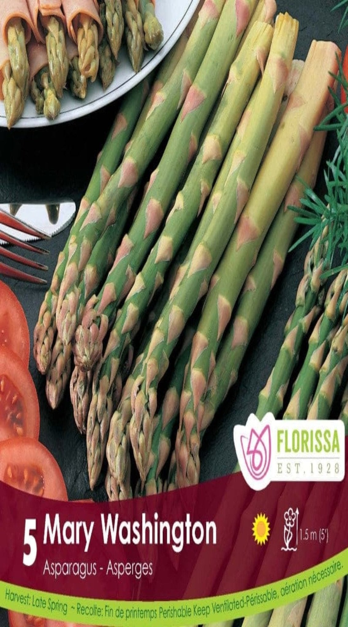 Asparagus - Mary Washington - Satellite Garden Centre
