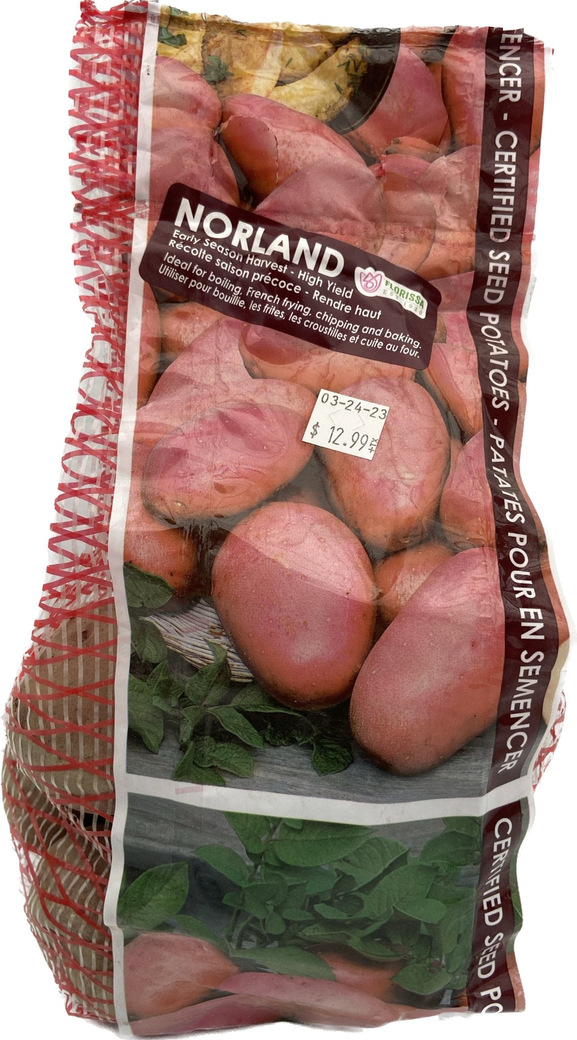 Bag Potatoes Norland 2kg - Satellite Garden Centre