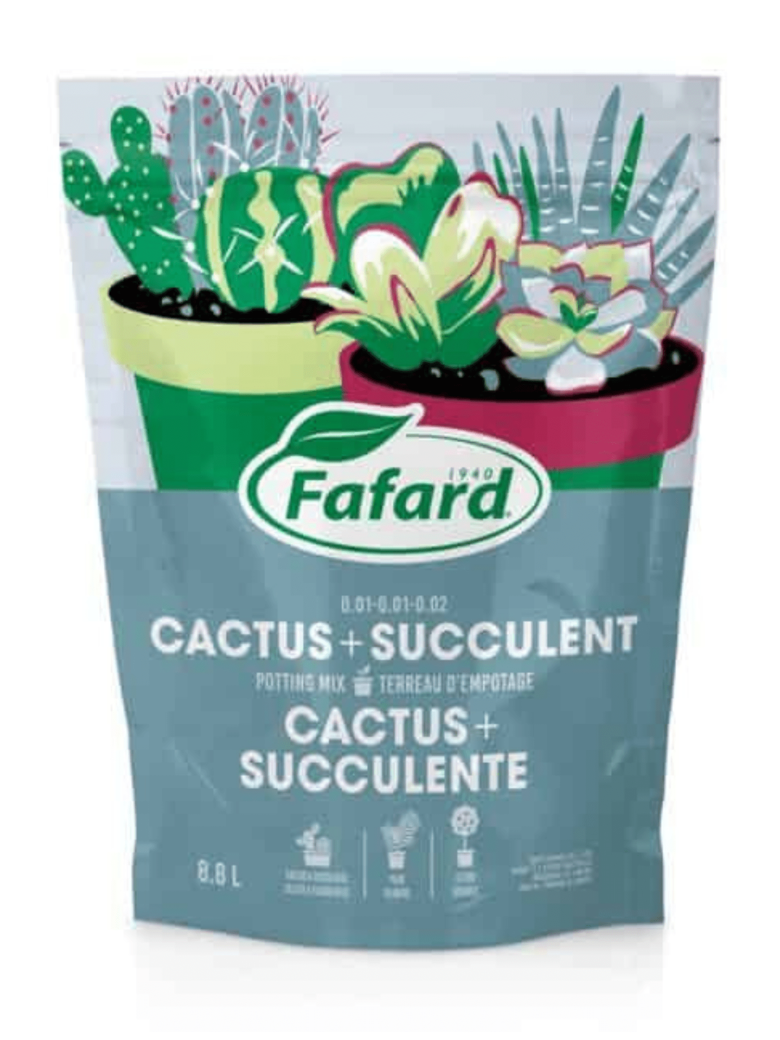 Fafard Cactus & Succulent Potting Mix 8.8L - Satellite Garden Centre