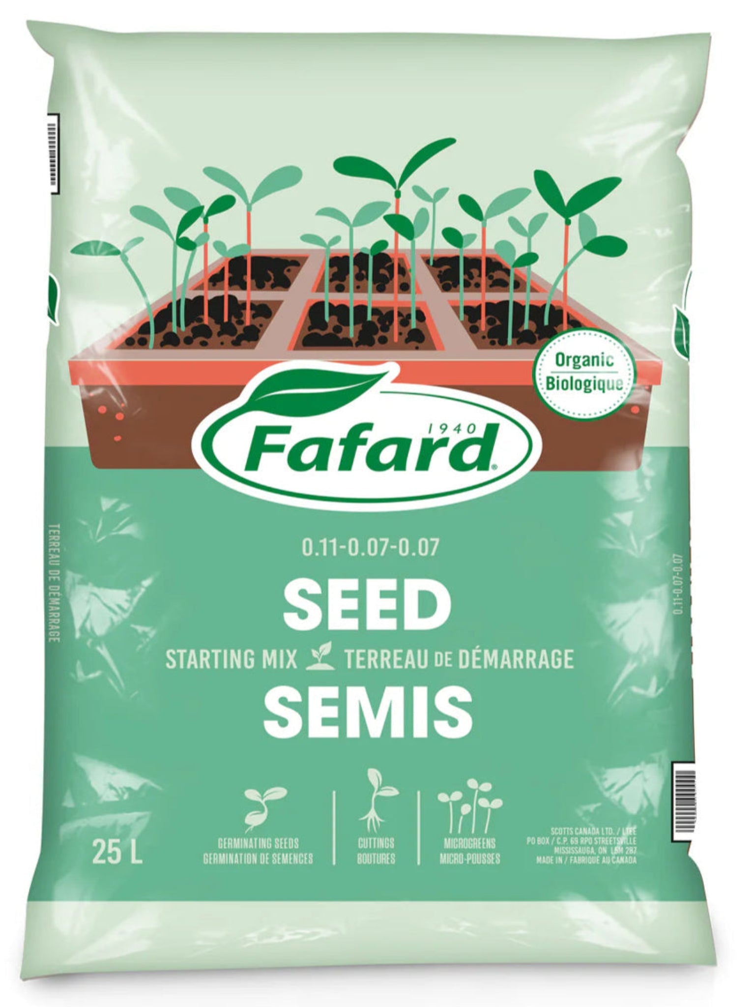 Seed Starter Soil 25L - Satellite Garden Centre
