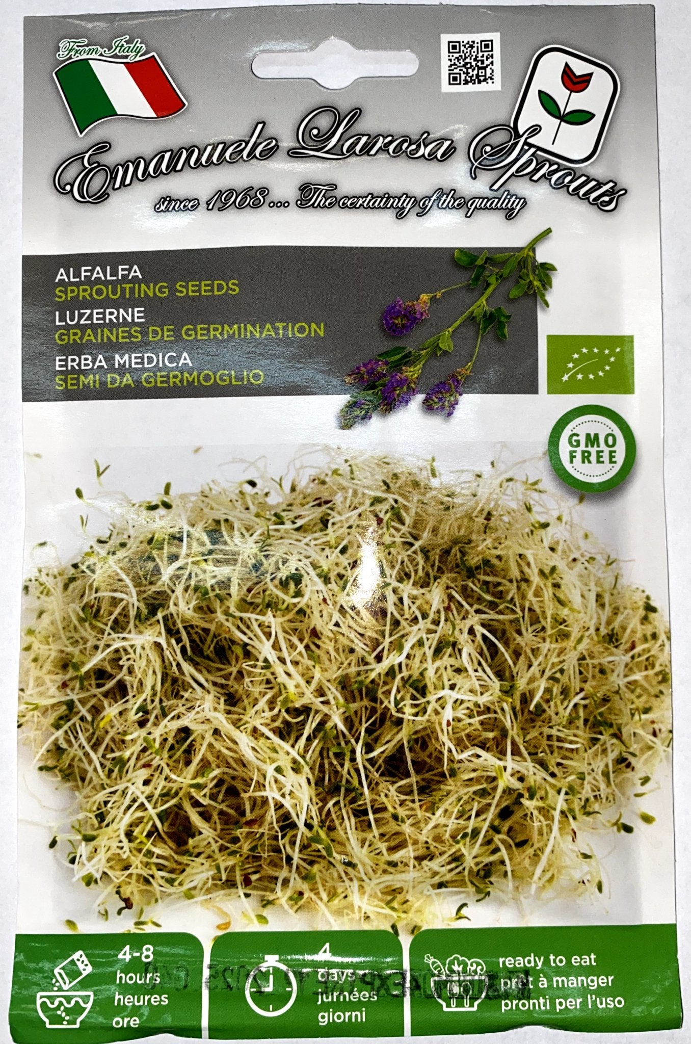 Alfalfa Sprouting Seeds - Satellite Garden Centre