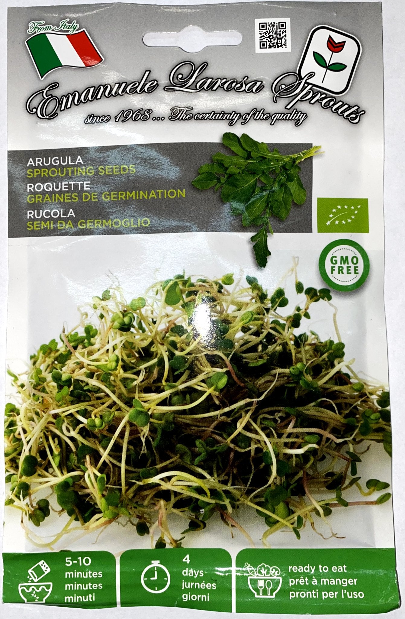 Arugula Sprouting Seeds - Satellite Garden Centre