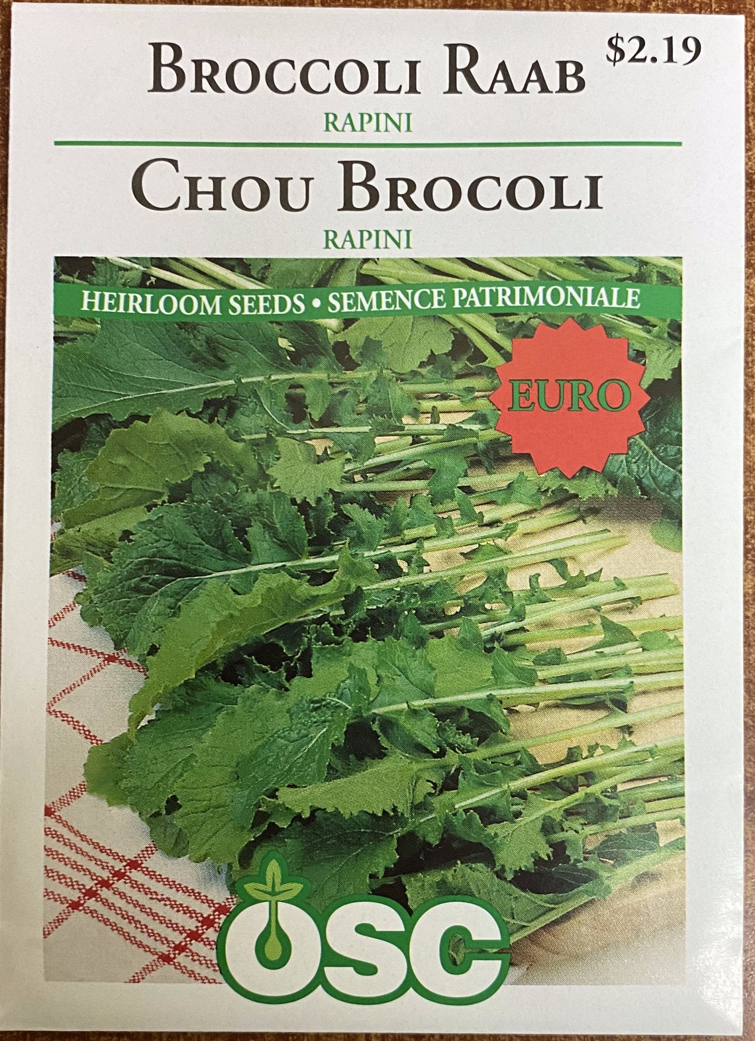 Broccoli Raab - Rapini - Satellite Garden Centre
