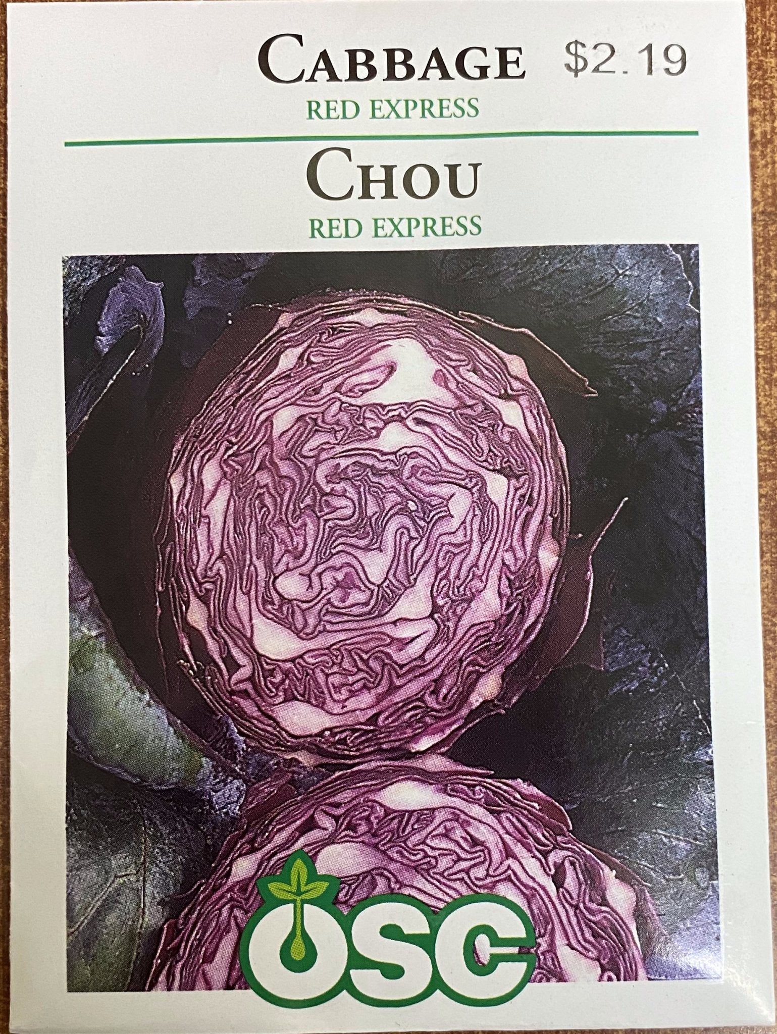 Cabbage - Red Express - Satellite Garden Centre