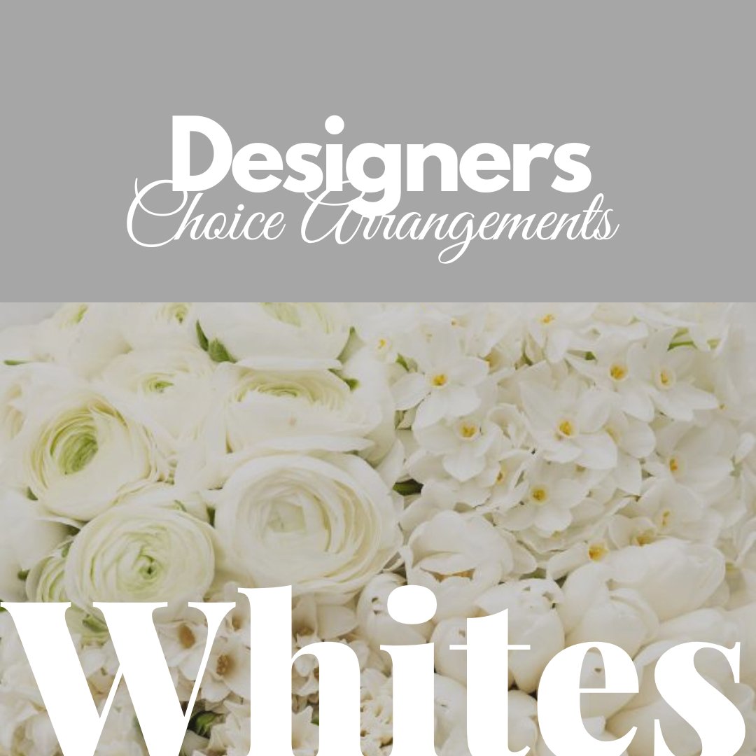 Designers Choice - Custom White Bouquet - Satellite Garden Centre