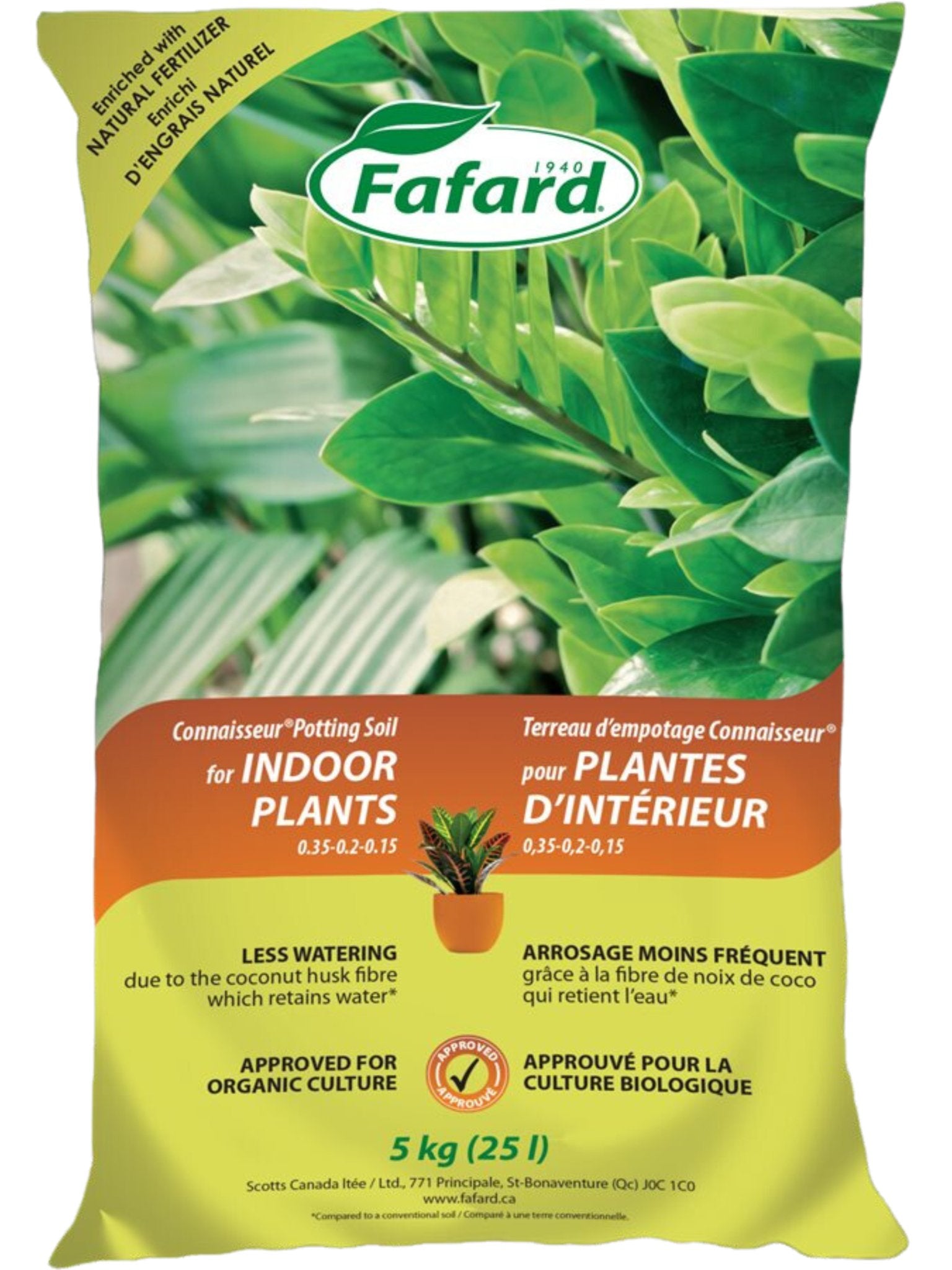 Fafard Potting Soil For Indoor Plants - Satellite Garden Centre