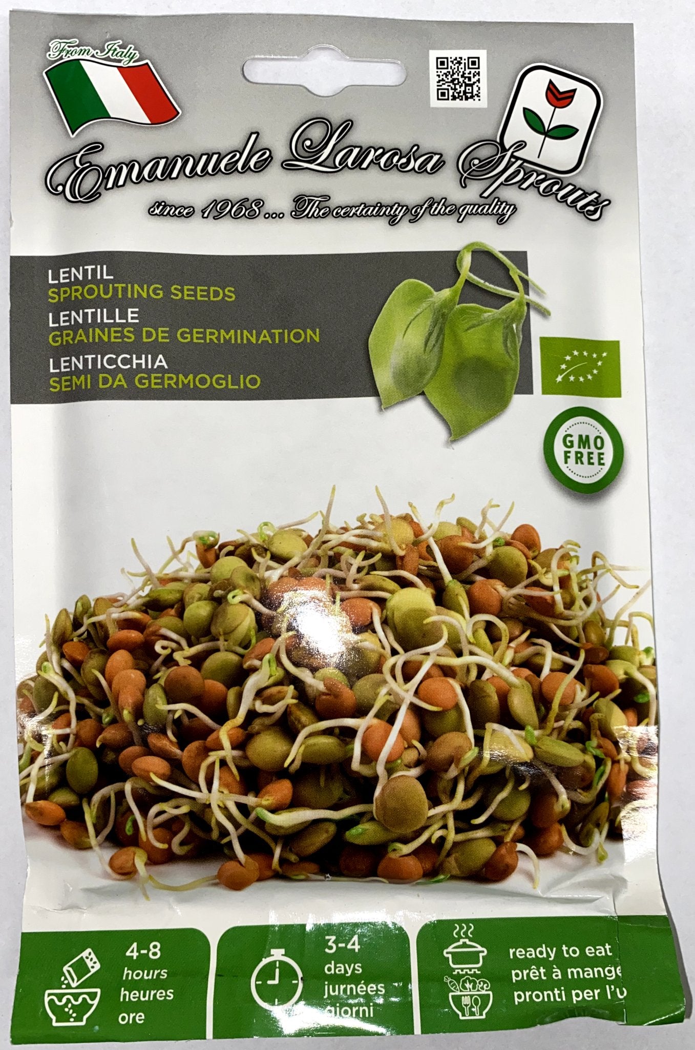 Lentil Sprouting Seeds - Satellite Garden Centre
