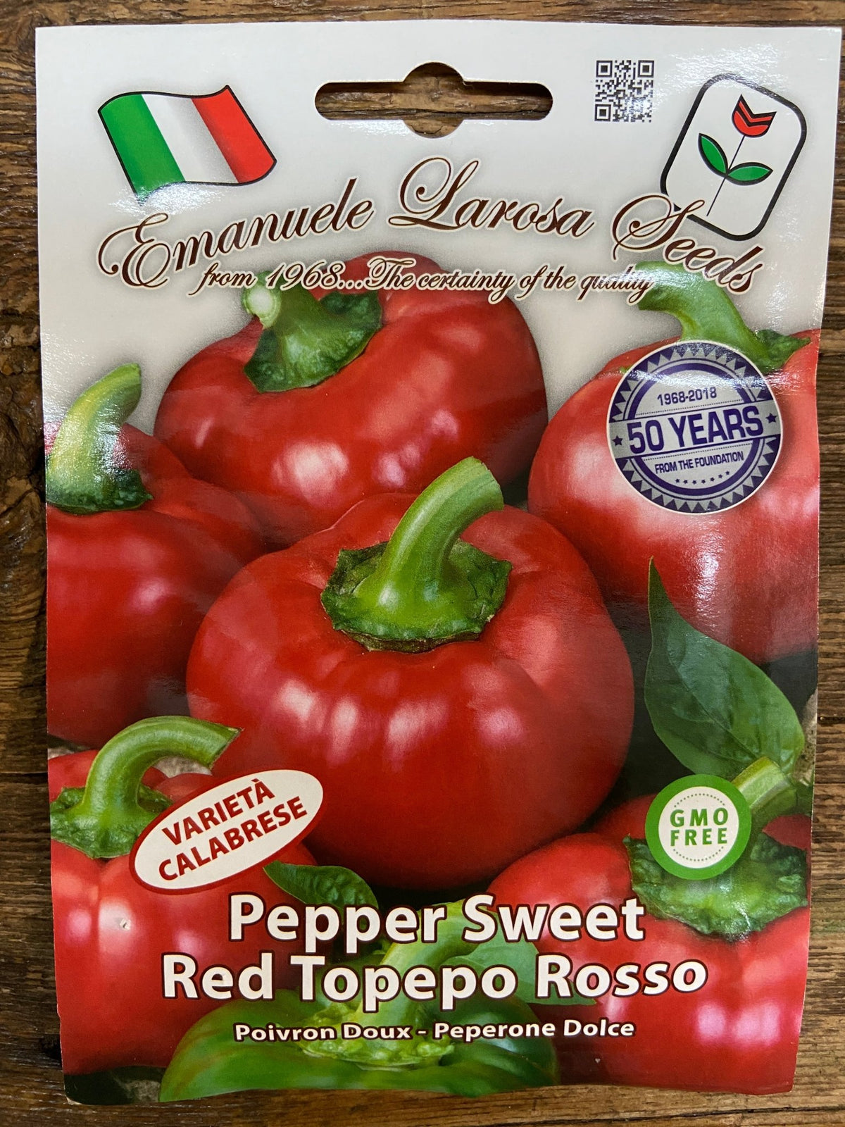 Pepper Sweet Red Topepo Rosso - Satellite Garden Centre – Satellite 