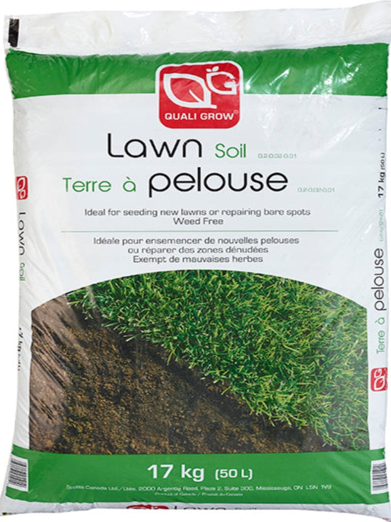 Qualigro Lawn Soil 50 L - Satellite Garden Centre
