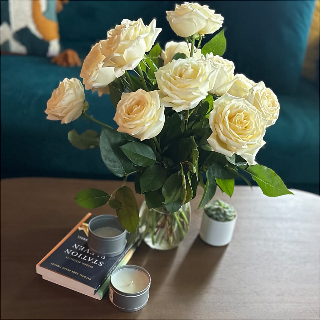 Long Stem Yellow Rose Bouquet – SATELLITE FLORIST & GARDEN CENTRE, Hamilton ON