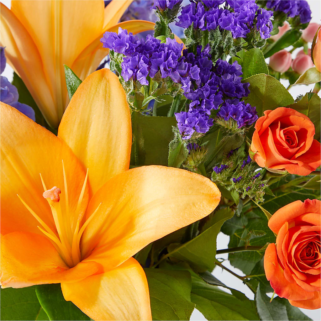 Radiant Citrus Bouquet – SATELLITE FLORIST & GARDEN CENTRE, Hamilton ON