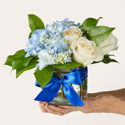 Sky Blue Delight Bouquet – SATELLITE FLORIST & GARDEN CENTRE, Hamilton ON